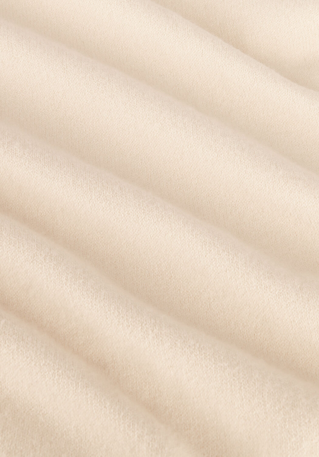 Ecru SUMMUM Trui PUFFY SLEEVE SWEATER BASIC KNIT (7S550) - large