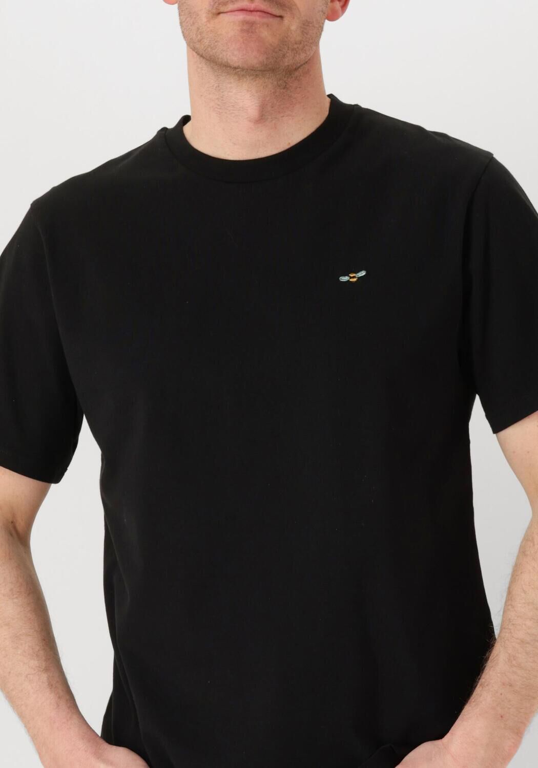 FORÉT Forét Heren Polo's & T-shirts Element T-shirt Zwart