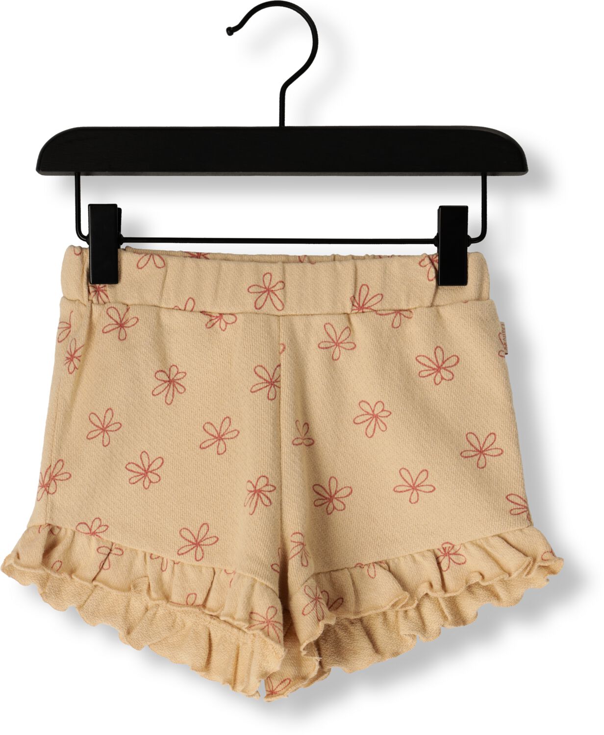 DAILY7 Meisjes Broeken Short Small Flower Beige