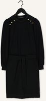 Zwarte JANSEN AMSTERDAM Midi jurk RICCI Zwarte JANSEN AMSTERDAM Midi jurk RICCI - medium