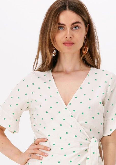 Gebroken wit ENVII Mini jurk ENIVORY SS SHORT DRESS 6891 - large