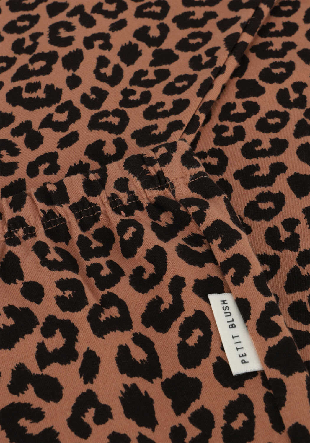 Bruine PETIT BLUSH Flared broek BOWIE FLARED PANTS - large