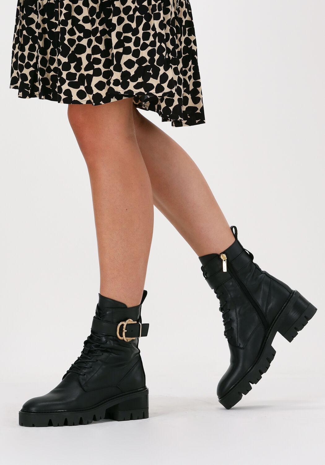 Zwarte NOTRE-V Veterboots AN1400 - large