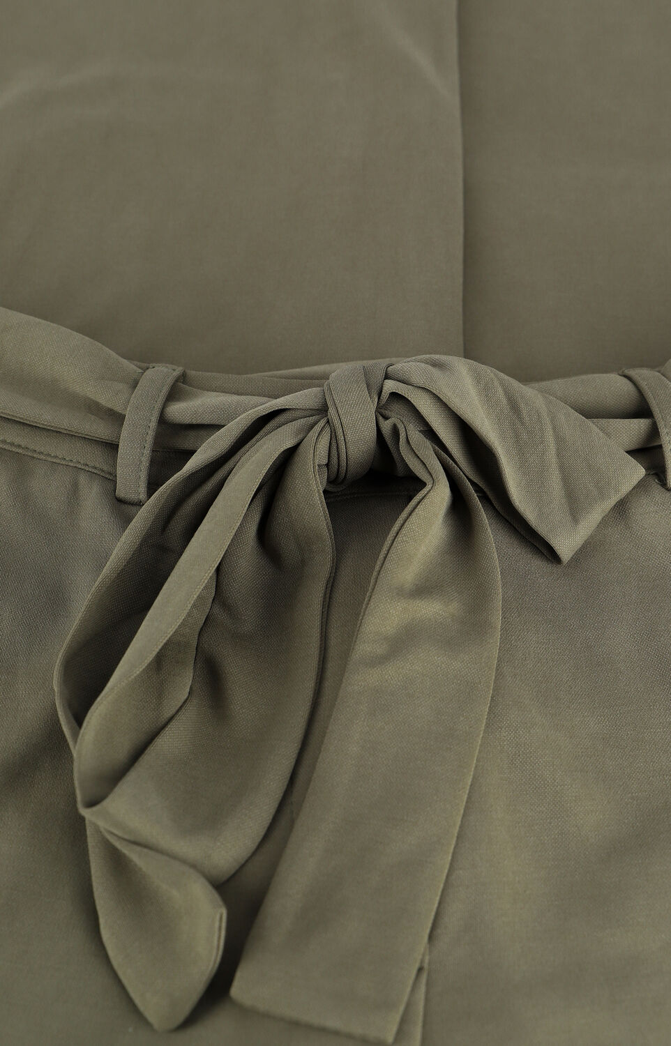 Groene SIMPLE Wijde broek KARA - large