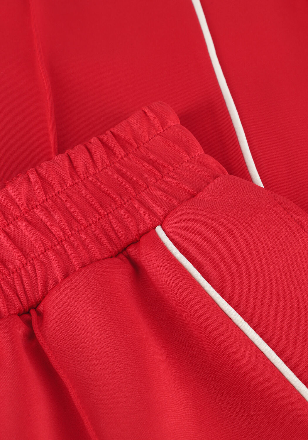 Rode ALIX THE LABEL Joggingbroek LADIES KNITTED TRAINING PANTS - large