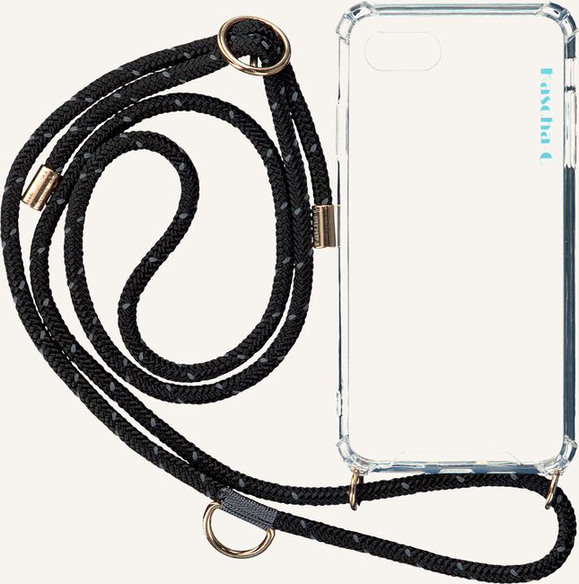 Zwarte KASCHA-C Telefoonaccessoires PHONECORD IPHONE 7/8 Zwarte KASCHA-C Telefoonaccessoires PHONECORD IPHONE 7/8 - large