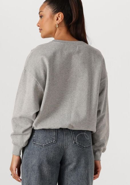 Grijze NUKUS Trui BEATRIZ PULLOVER FLOWER - large