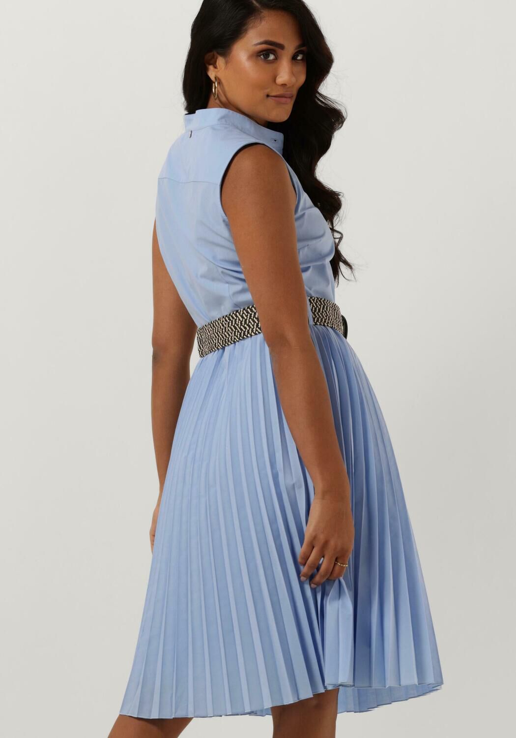 Lichtblauwe cocktailjurk top