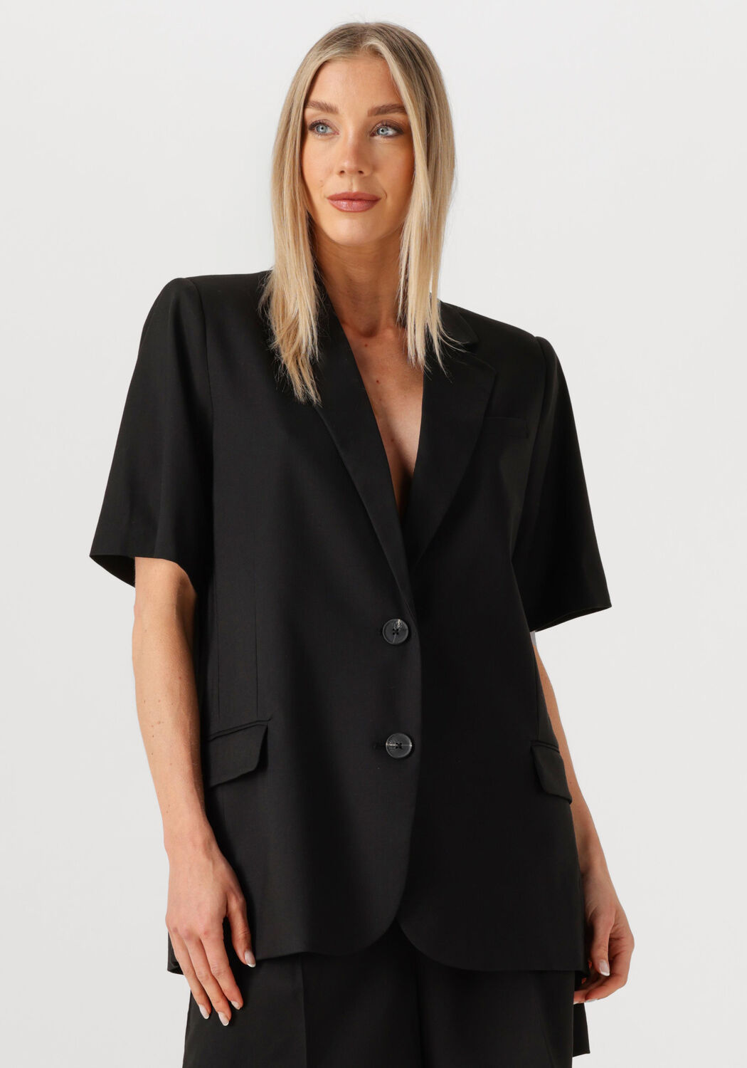 SECOND FEMALE Dames Blazers Sharo Ss Blazer Zwart