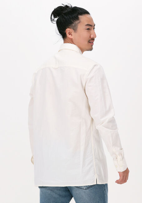 Witte SELECTED HOMME Casual overhemd SLHREGAXEL SHIRT LS SEERSUCKER - large