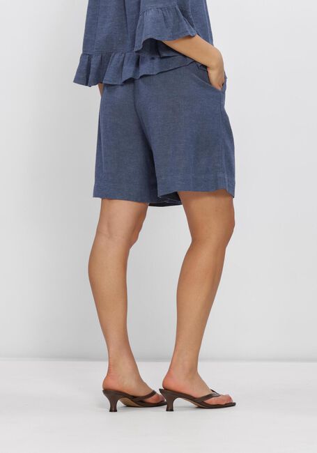 Blauwe MSCH COPENHAGEN Broeken MSCHVIANA GINIA HW SHORTS - large