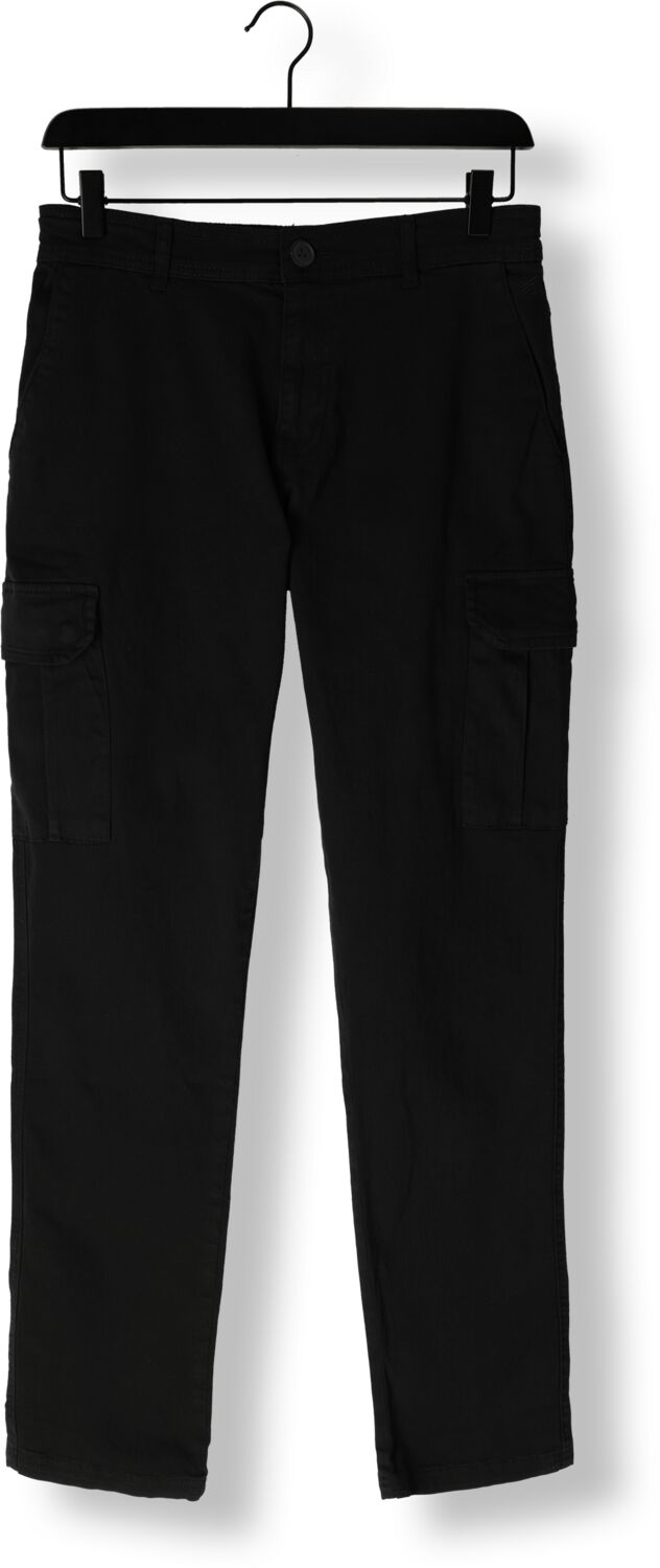 PURE PATH Heren Broeken Garment Dye Cargo Pants Zwart