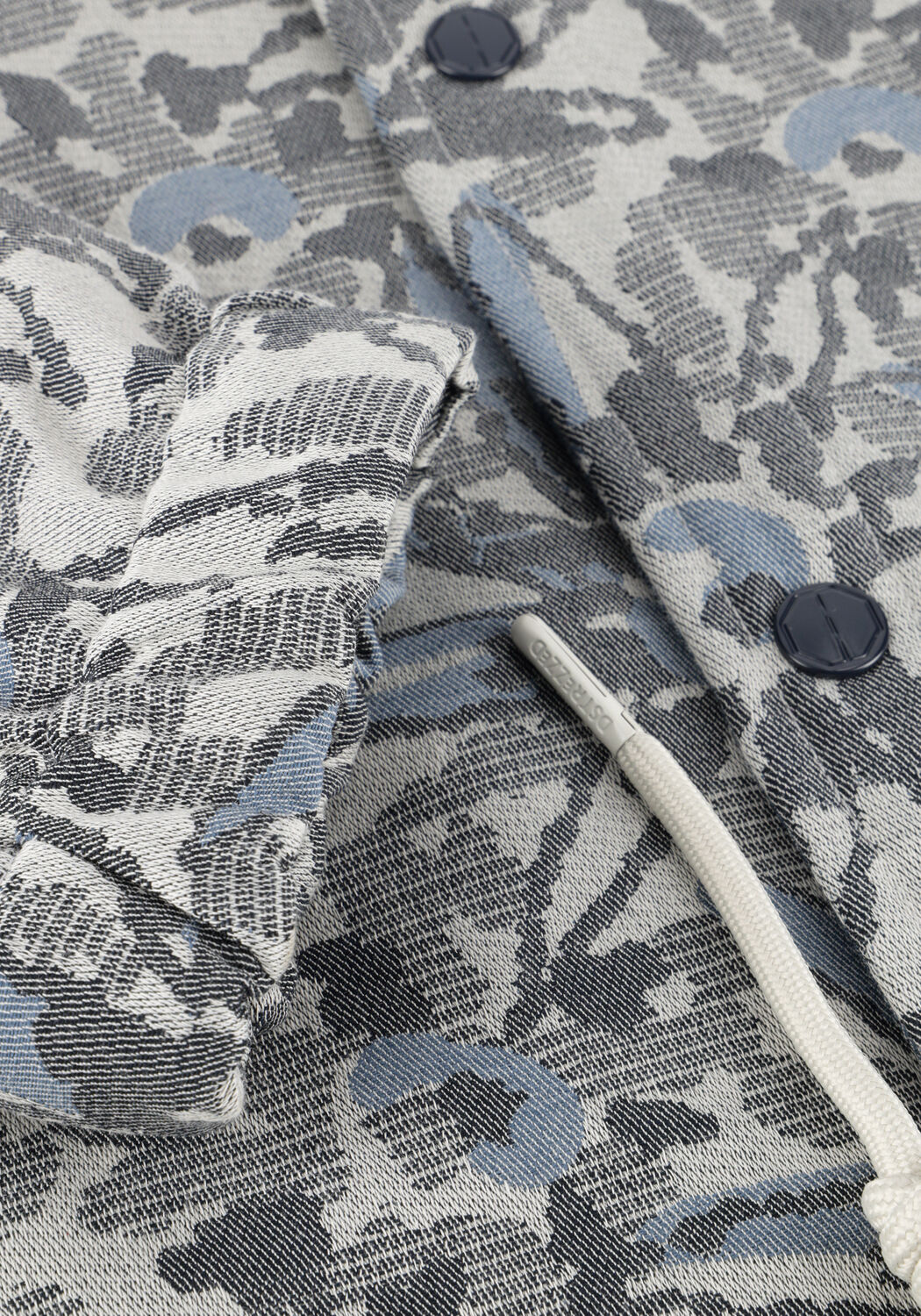 Blauwe DSTREZZED Overshirts SAWYER JACKET - large