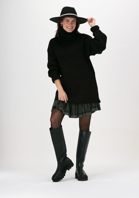 Zwarte RIANNE MEIJER x NA-KD Trui HIGH NECK RIBBED SWEATER - large