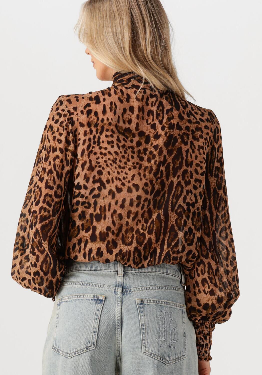IBANA Dames Blouses Trixy Blouse Bruin