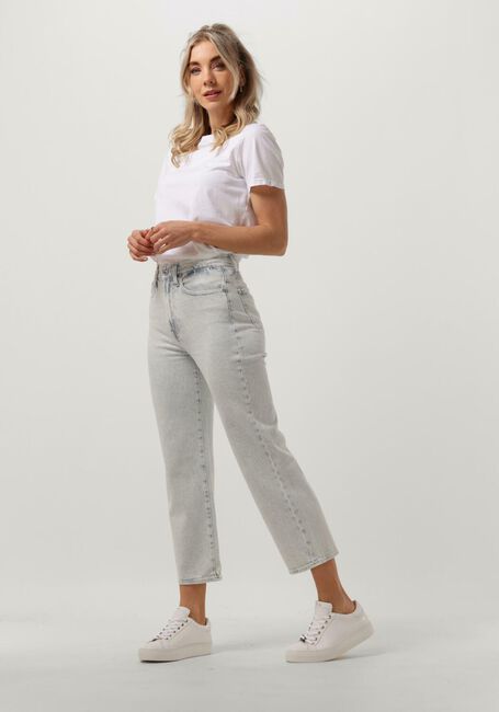 Blauwe 7 FOR ALL MANKIND Straight leg jeans LOGAN STOVEPIPE ICE POP - large