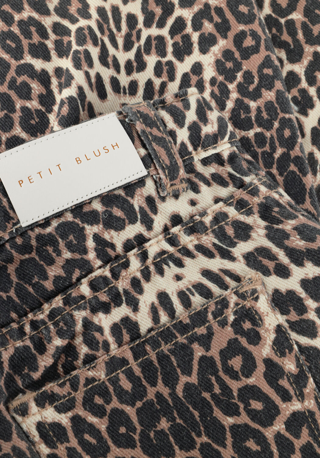 Bruine PETIT BLUSH Wide jeans BALLON FIT JEANS - large