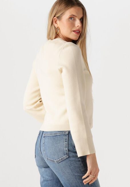 Gebroken wit Y.A.S. Vest YASEENA LS KNIT CARDIGAN - large