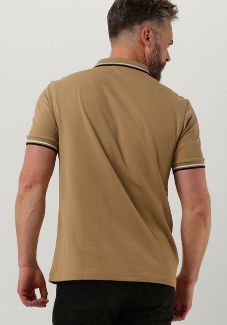 Khaki FRED PERRY Polo TWIN TIPPED FRED PERRY SHIRT - large