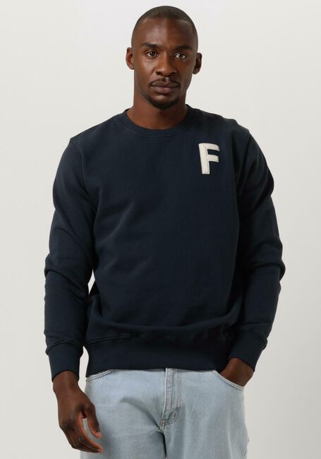 Donkerblauwe FORÉT Sweater BUZZ - large
