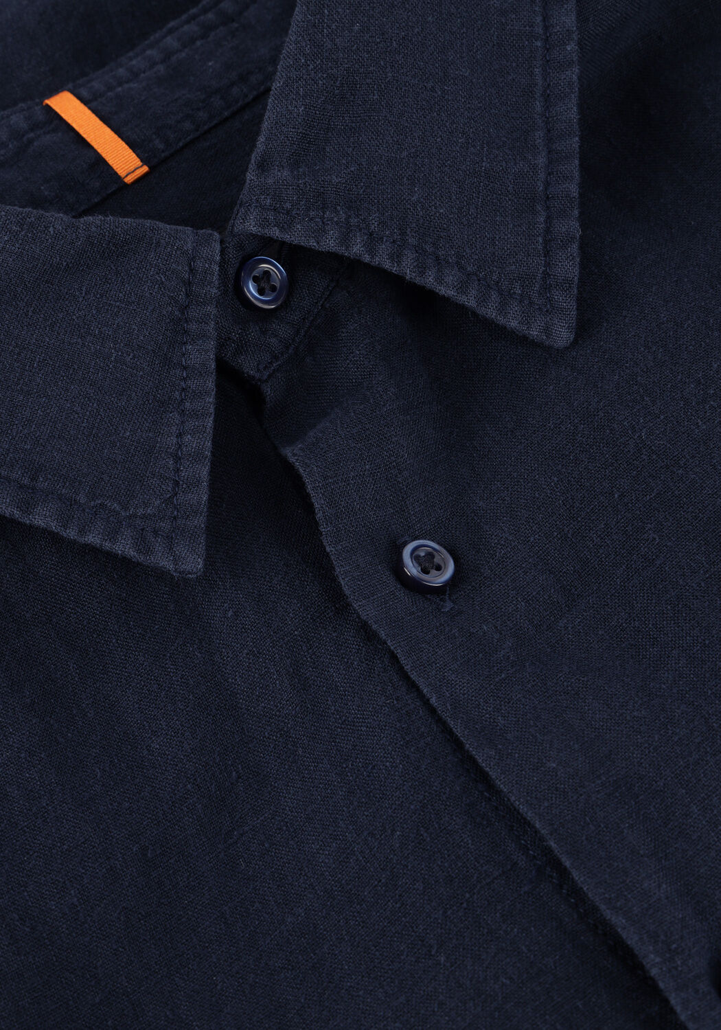 Donkerblauwe BOSS ORANGE Casual overhemd RASH_2 - large