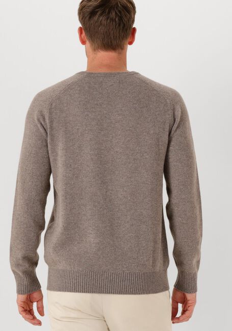 Taupe STEFANO LAURAN Trui CREW - large