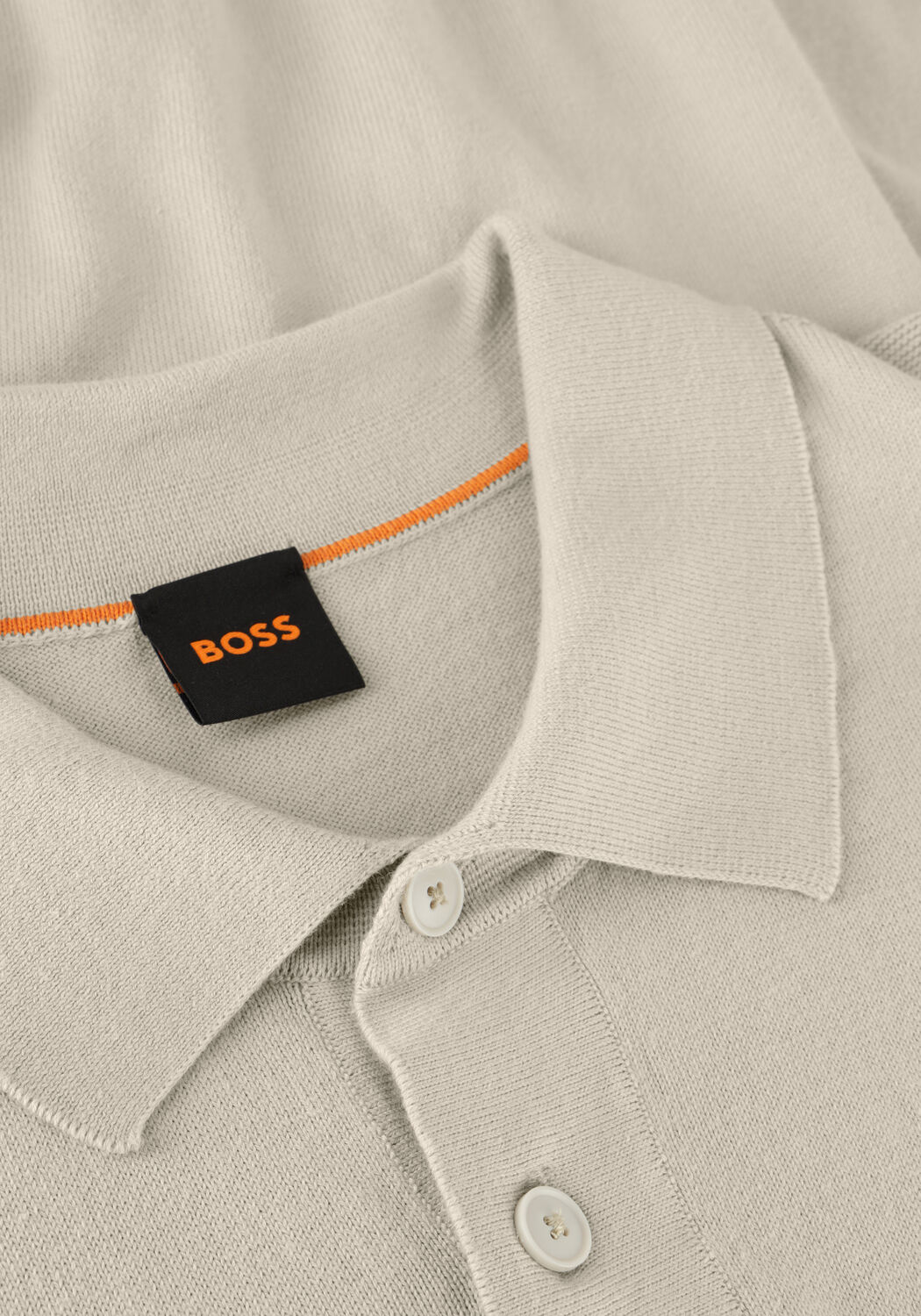 Beige BOSS ORANGE Polo ASAC_P - large
