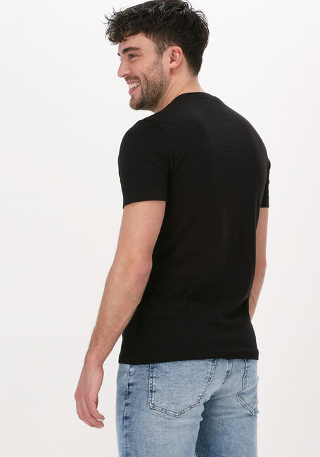 Zwarte CALVIN KLEIN T-shirt STACKED LOGO TEE - large