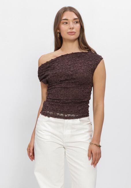Bruine Y.A.S. Tops & T-shirts YASKATANA SL TOP - large