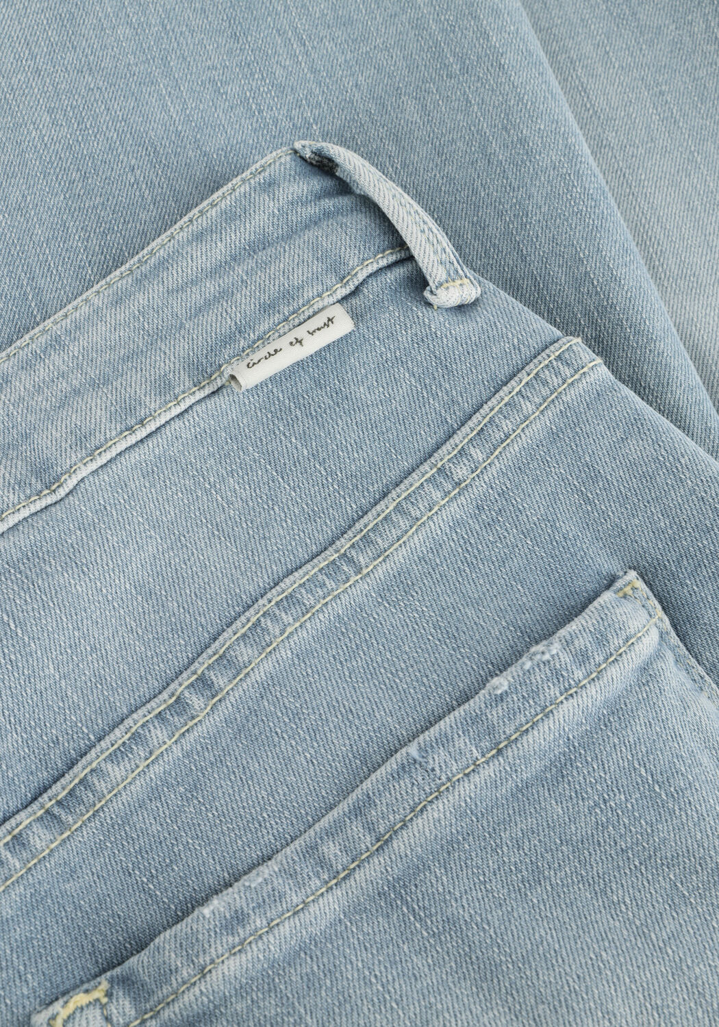 Blauwe CIRCLE OF TRUST Wide jeans MARLOW DNM - large