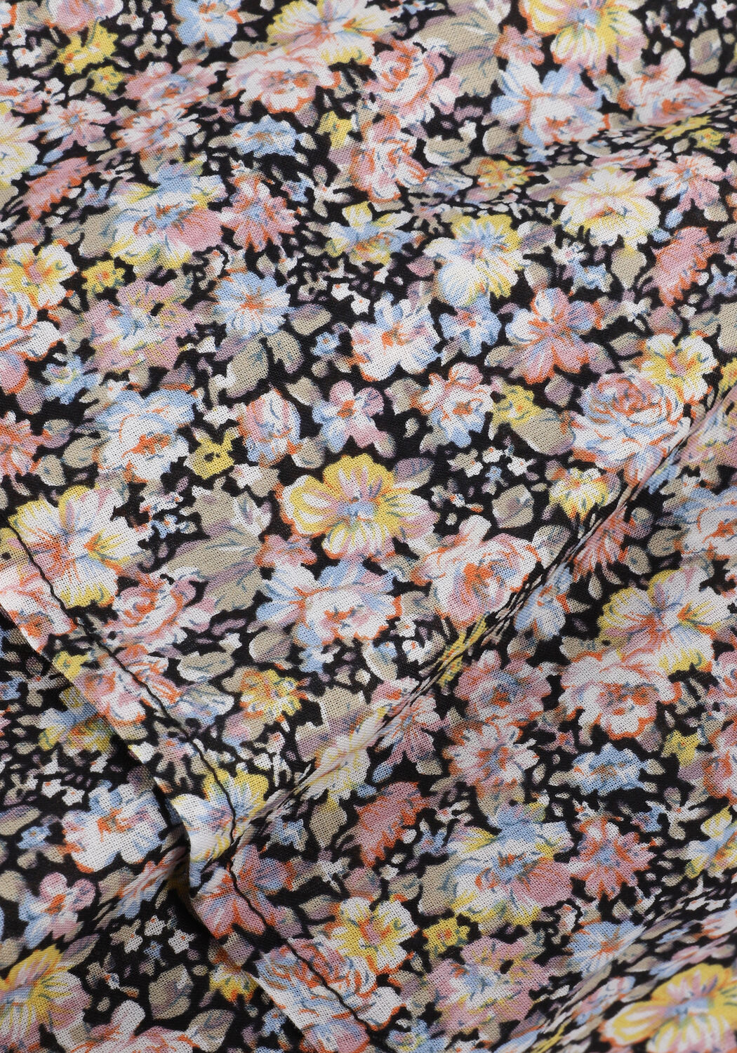 Multi COLOURFUL REBEL Mini jurk SACHA VINTAGE FLORAL MINI SHIRT DRESS - large