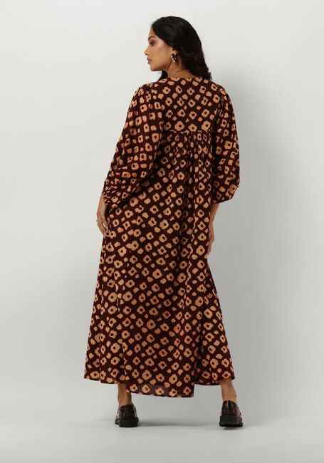 Rode SUMMUM Maxi jurk DRESS FLOWER MIX - large