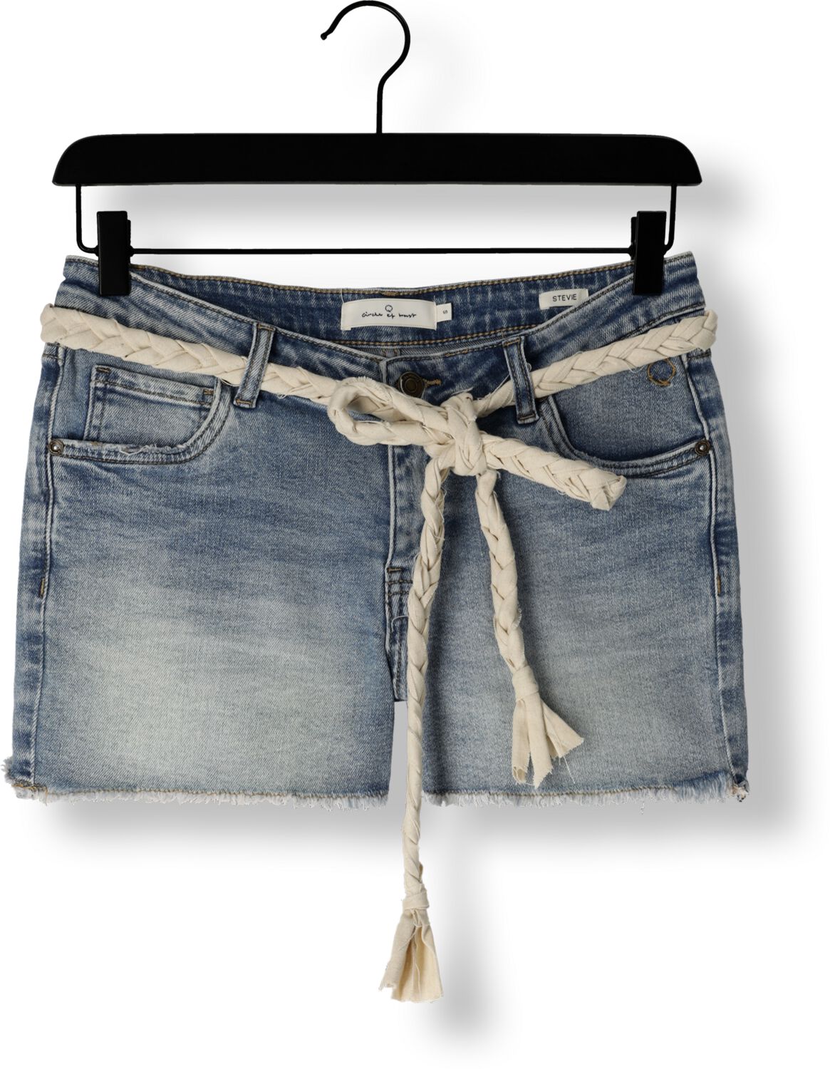 CIRCLE OF TRUST Dames Jeans Stevie Short Blauw