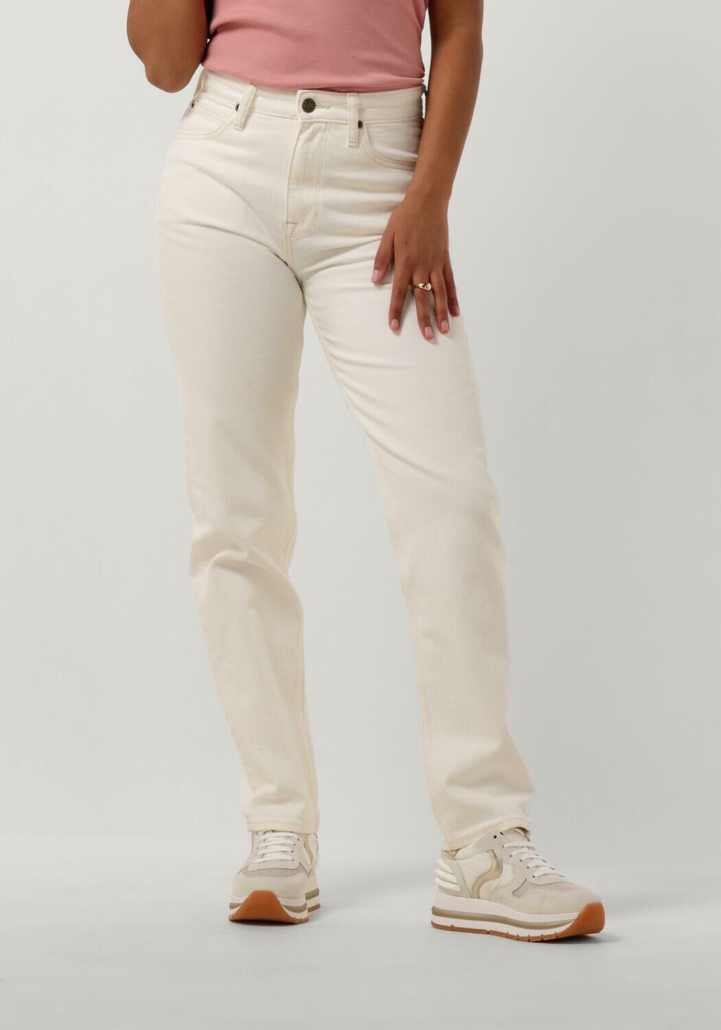 LEE Dames Jeans Carol Concrete White Ecru