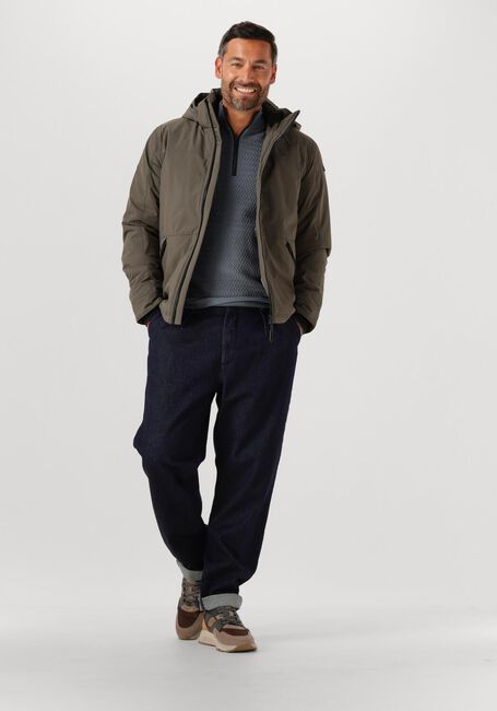 CAST IRON HALF ZIP COLLAR ECOVERO - large