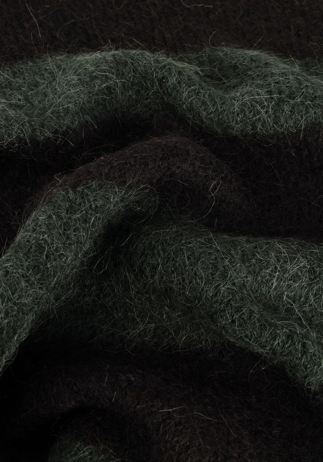 Groene SELECTED WOMEN Trui SLFGABELLA LS KNIT O-NECK CAMP - large