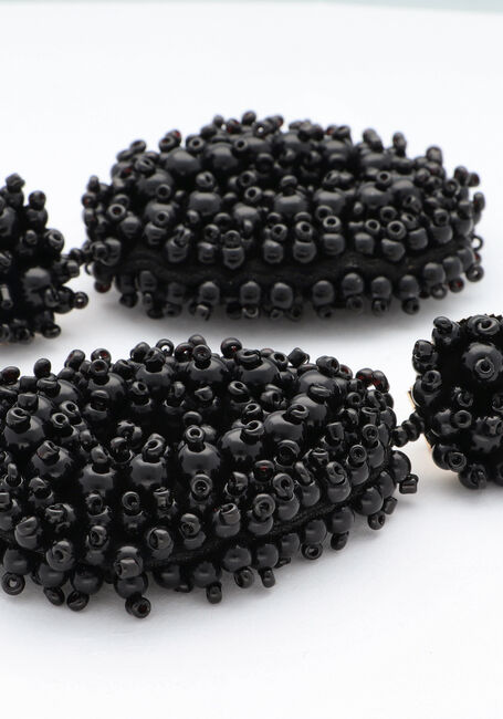 Zwarte NOTRE-V Oorbellen EARRING BEADS - large
