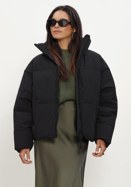 Zwarte MSCH COPENHAGEN Gewatteerde jas MSCHREFRON JACKET - large