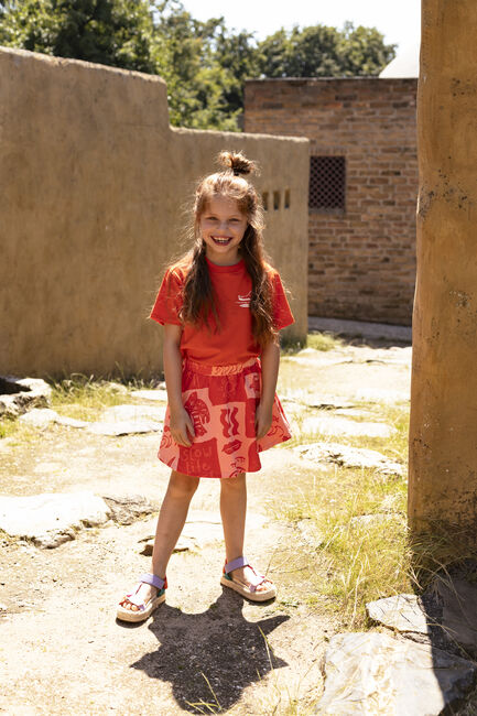 Rode AMMEHOELA Minirok FLYNN - large