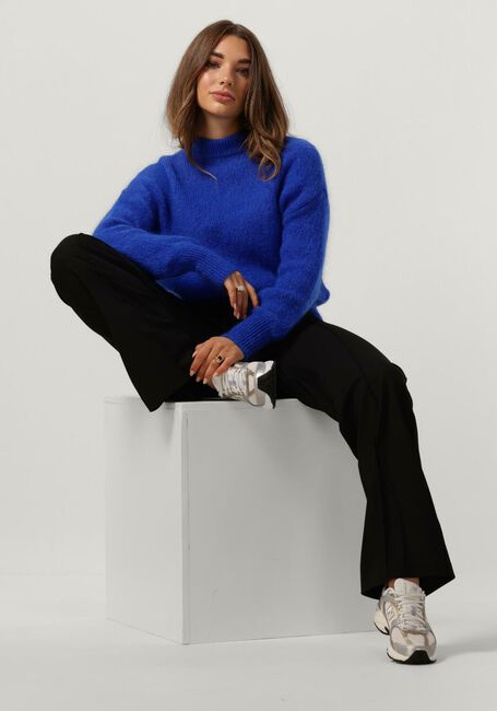 Blauwe BY-BAR Trui SONNY PULLOVER - large