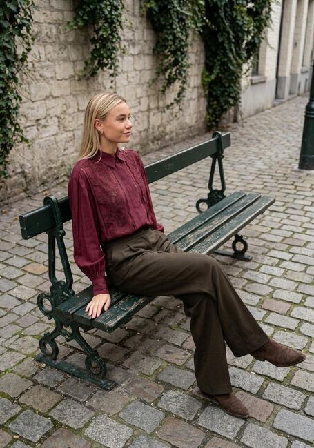 Bordeaux COPENHAGEN MUSE Blouses CMMOLLY-SHIRT - large