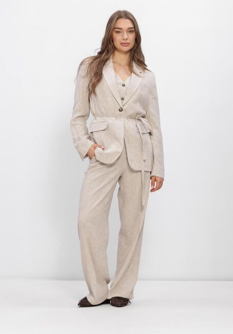 Zand MSCH COPENHAGEN Pantalon MSCHPENNIE GINIA HW PANTS - large