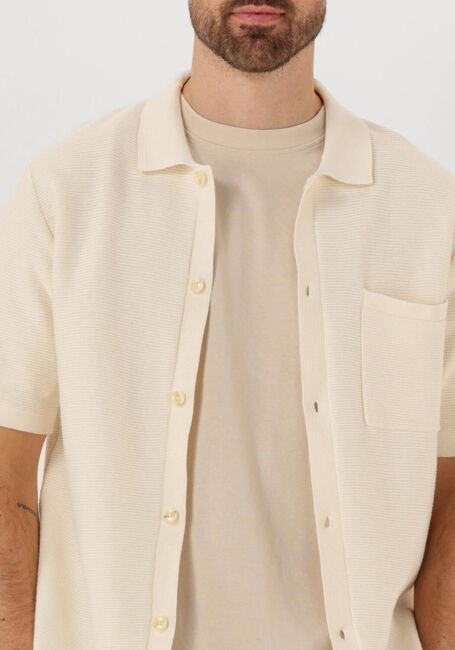 Beige ANERKJENDT Polo AKSVEND S/S KNIT SHIRT - large