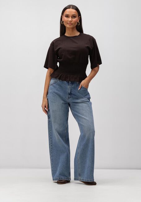 Bruine NEO NOIR Tops & T-shirts DRAY BOXY SMOCK TEE - large