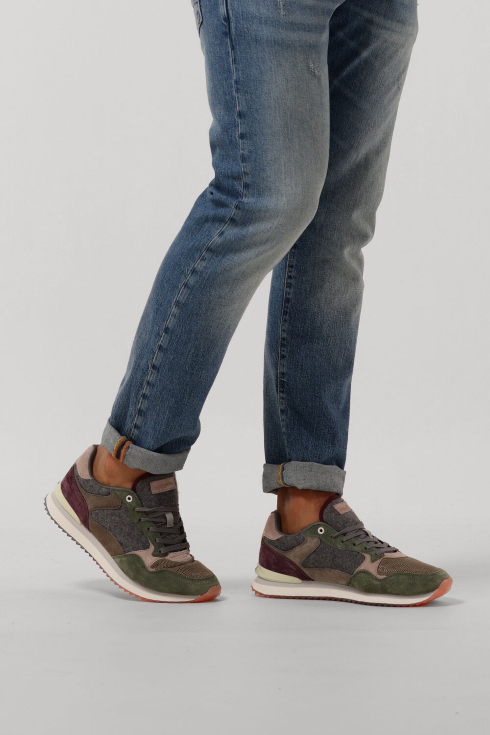 Taupe THE HOFF BRAND Lage sneakers EDINGBURGH MAN - large