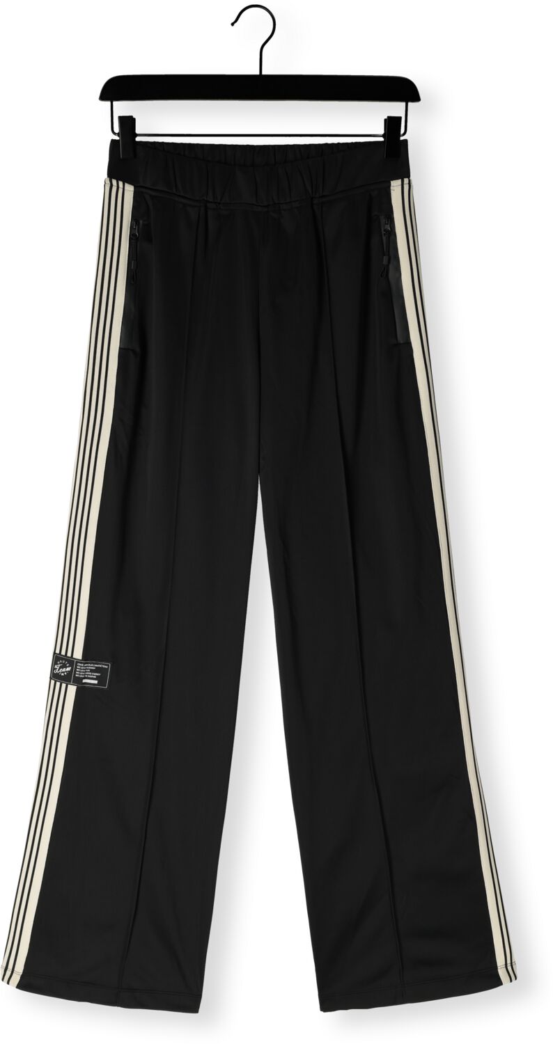 HAUTE L'AMITIÉ Dames Broeken Baggy Track Tall Pants Zwart