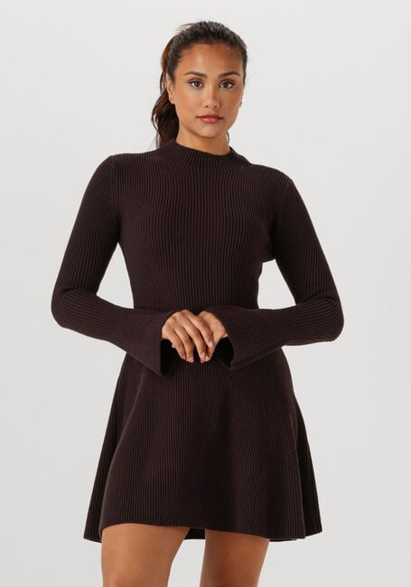 Bruine TWINSET MILANO Mini jurk 252TT3140 - large