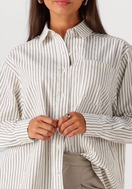 Creme NEO NOIR Blouses DALMA CREPE STONE SHIRT - large