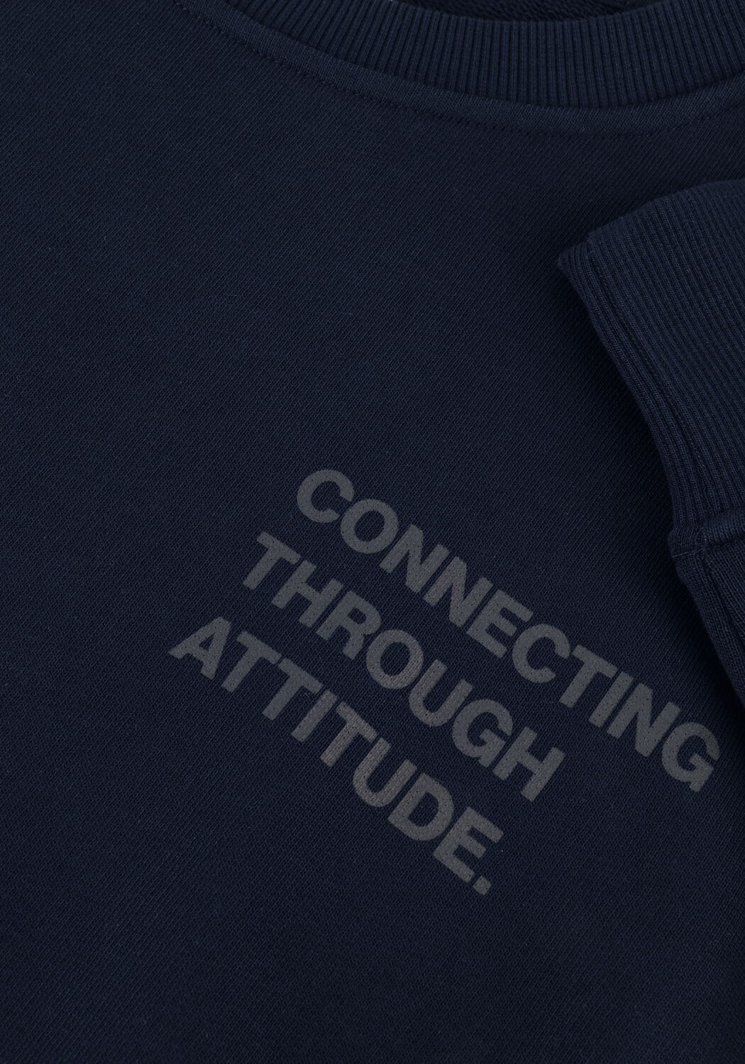 Donkerblauwe JC RAGS Sweater SWEATSHIRT DOUGLAS - large