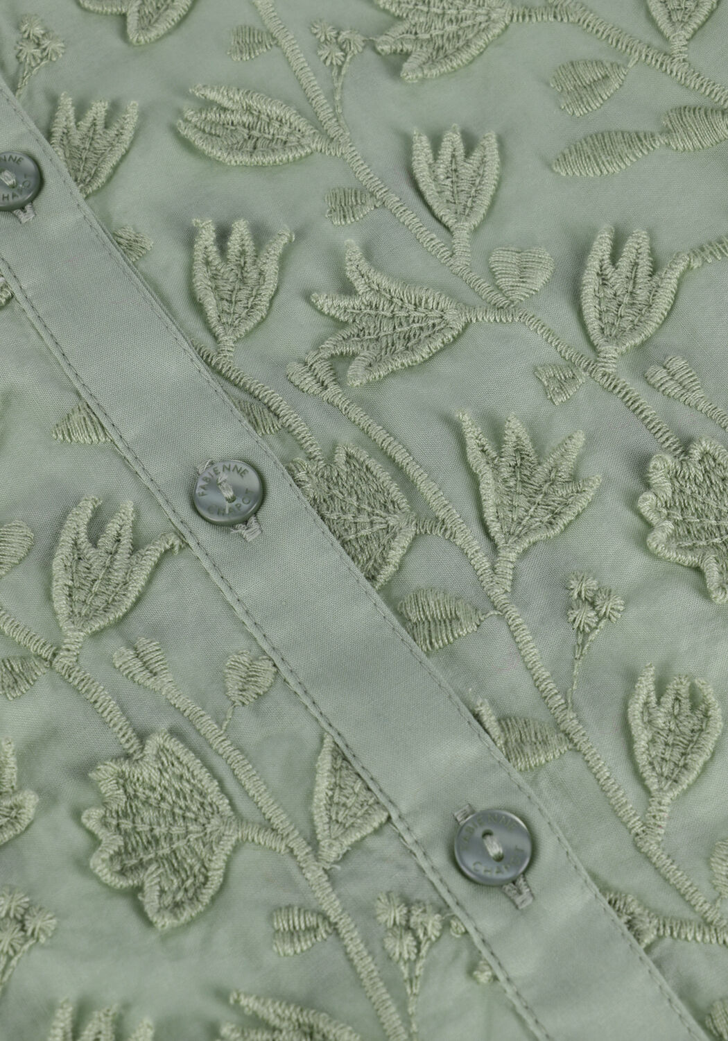 Groene FABIENNE CHAPOT Blouses MEGGIE SHORT BLOUSE - large